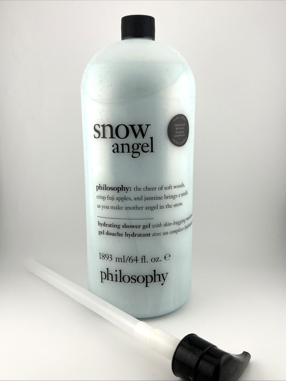 Philosophy Hydrating Shower Gel Snow Angel Jumbo Size 64 oz Selead