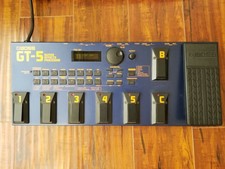 BOSS GT-5 MULTI-EFFECTS PEDAL - MADE IN JAPAN...
