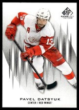 2013-14 SP GAME USED PAVEL DATSYUK DETROIT RED WINGS #71