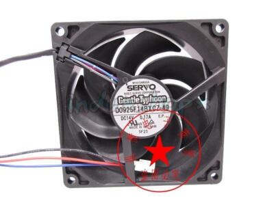 1pc SERVO GentleTyphoon D0925F14BXCZ-49 14V 0.17A Cooling Fan 90*90*25mm