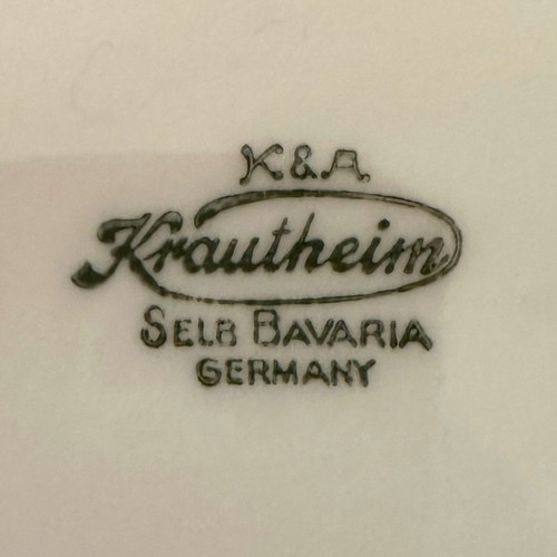 KRAUTHEIM SELB BAVARIA Vintage Porcelain Gravy Boat 9”x 6” Germany - Picture 5 of 5