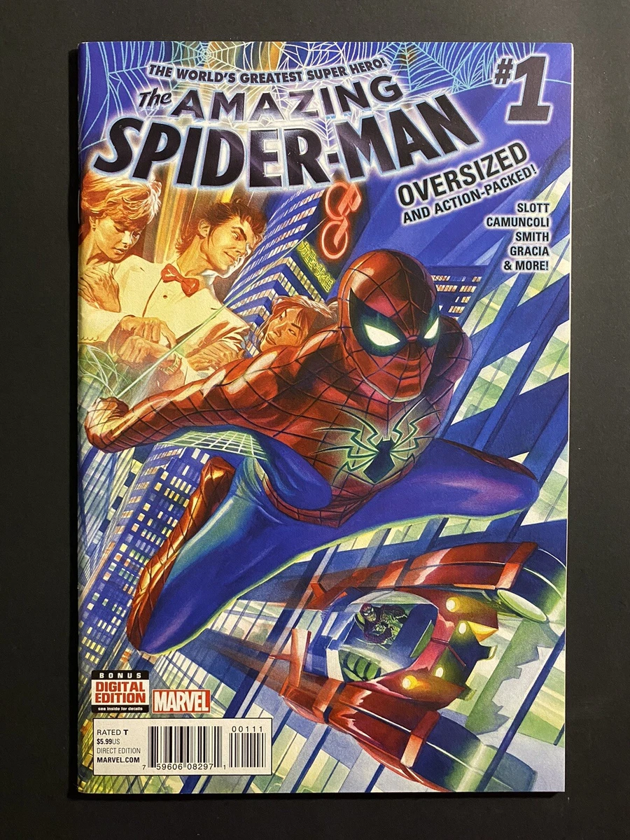 Amazing Spider-Man (2015) # 1 – Alex Ross Art