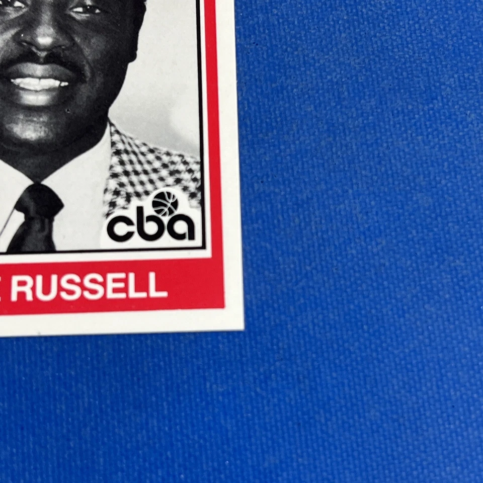 🔥1981-82 TCMA CBA Basketball card #50 LANCASTER LIGHTNING CAZZIE RUSSELL COACH - Image 4 of 4