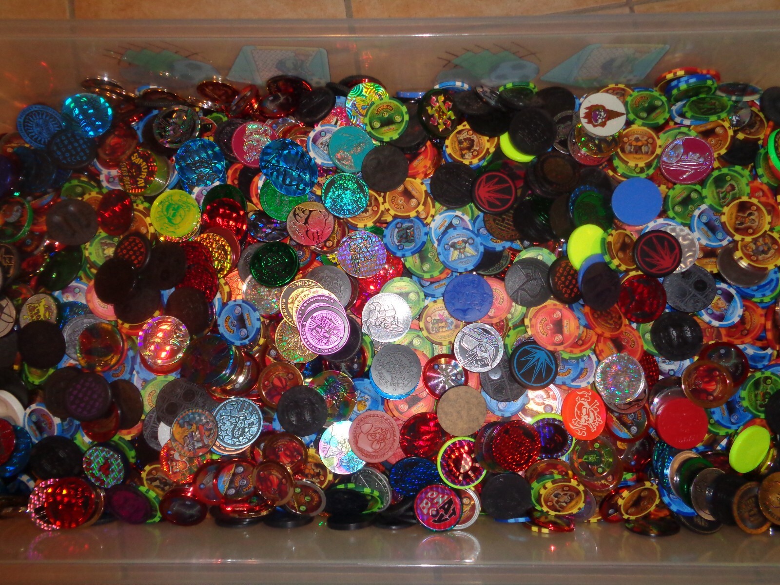 POG - POGS lot de 50 KINIS SLAMMERS DEGOMMERS etc 