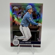 Topps 2026 -flagship Brady House #34 Chrome refractor Rookie Card. rookie card picture