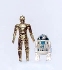 Vintage Star Wars - C-3PO and R2-D2 - The Ones from 1977 - Great Set