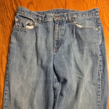 Lauren Ralph Lauren Jeans Womens 10 Blue Wash Straight Stretch Denim 49