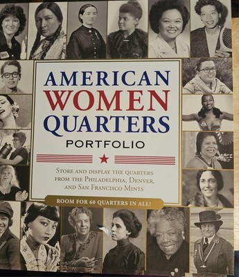 American Women's Quarters  P-D-S 60 Coin Set in Portfolio Graduation, birth gift