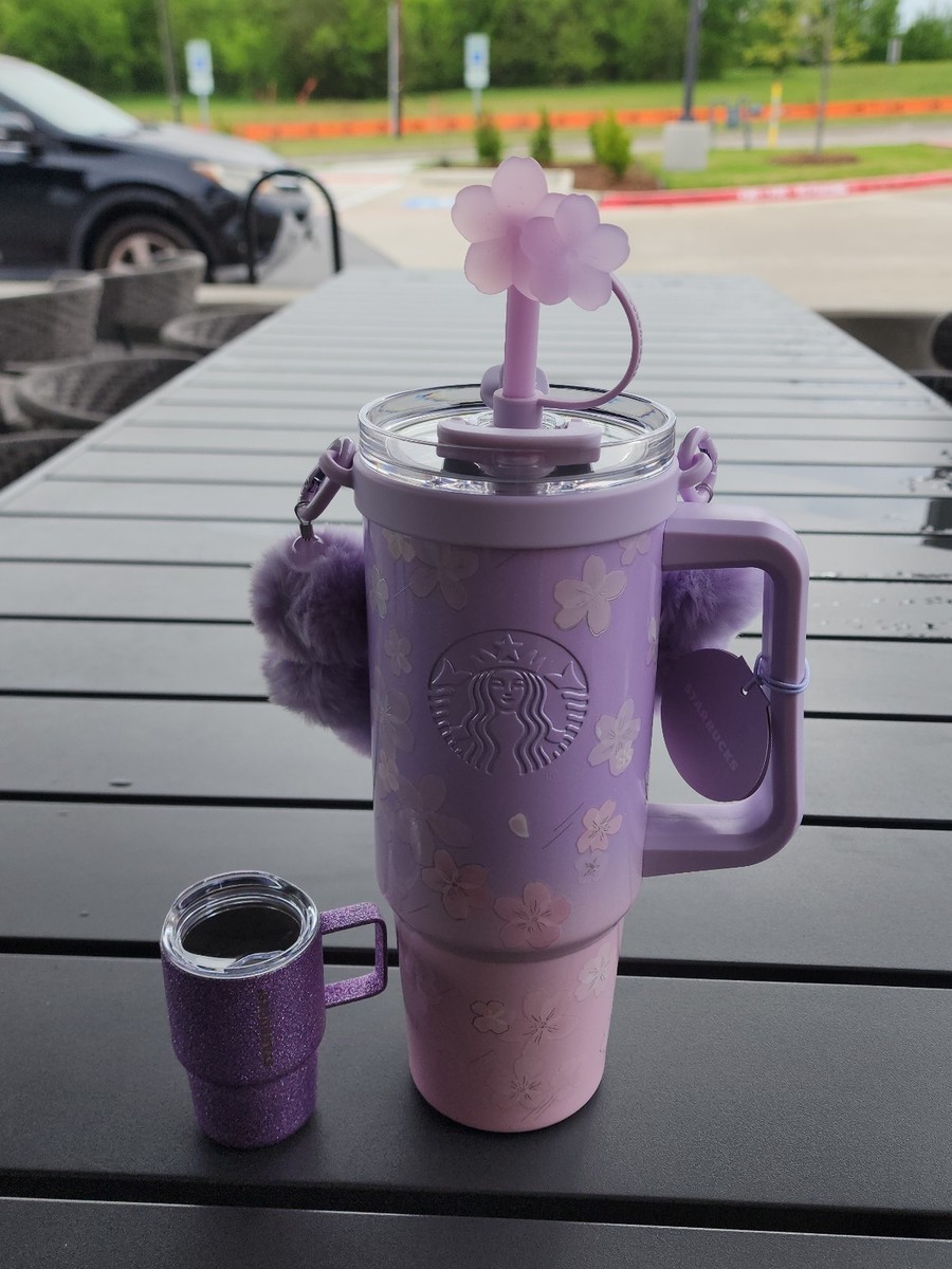 Starbucks Sakura 2026 Cherry Blossom 30oz Double Tumbler + Mini