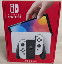 NINTENDO SWITCH OLED CONSOLE 64GB WHITE - Boxed