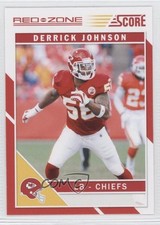 2011 Score Red Zone Derrick Johnson #141 0b3
