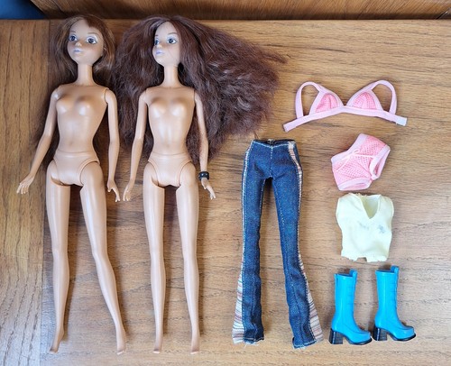My Scene First Wave Chelsea: Two Dolls, Mattel 2002, 1st Edition, TLC Clothing - Picture 5 of 16