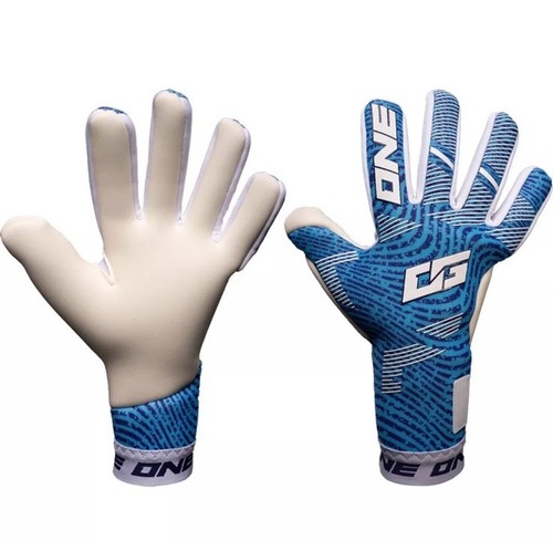 ONE OG1 Wave NGT Blue Goalkeeper Gloves Size 11 Fast Post Football Goal Keeper