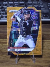 2025 Panini Prizm - Jordan Lawlar, Jordan Lawlar #35 Orange Pulsar Prizm /399