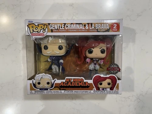 Funko Pop Gentle Criminal & La Brava 2 Pack Special Edition My Hero Academia New
