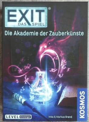 Exit Das Spiel ''Die Akademie der Zauberkünste'' Einsteiger Kosmos *NEU OVP*