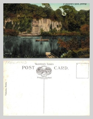 Vintage Postkarte - O'Halloran's Rock Fermoy Irland Flussszene - UNBESPIELT
