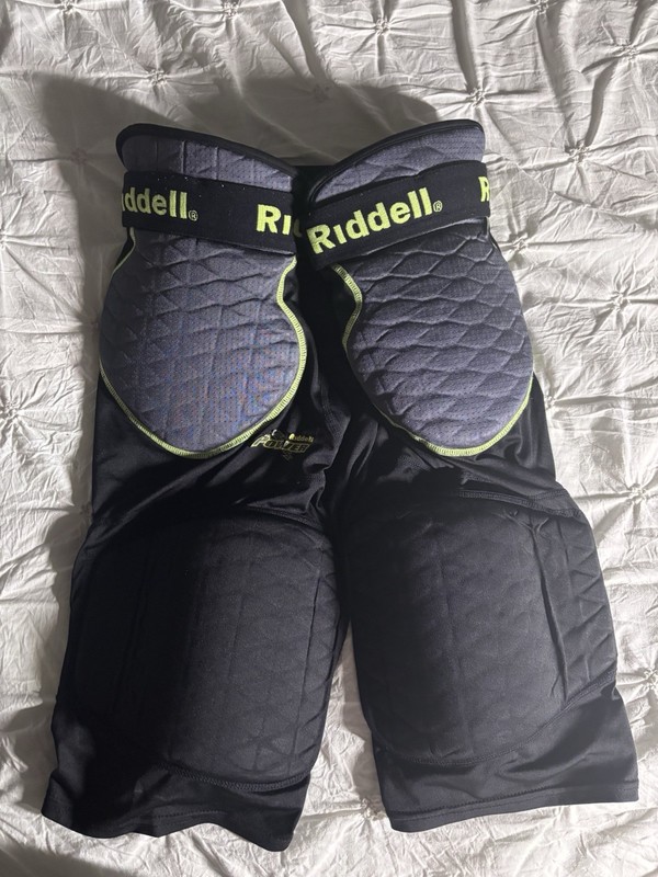 Riddell Power Amp Integrated Girdle Short, Black , Youth Medium