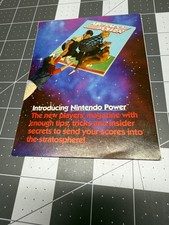 Postal promocional Nintendo Power usada vintage años 90