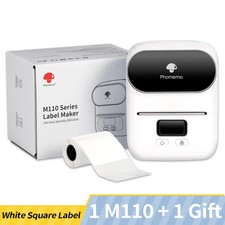 Phomemo M110 Label Roll Refills Thermal Sticker Labels - Labels Only