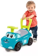 Smoby Maestro 3-in-1 Ride-On Push Car Baby Walker Toy - Xmas Gift for Toddler