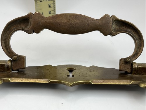 Maniglia per cassetto in ottone battente per porta barra estraibile da appendere 8" trasversale - Foto 13 di 13