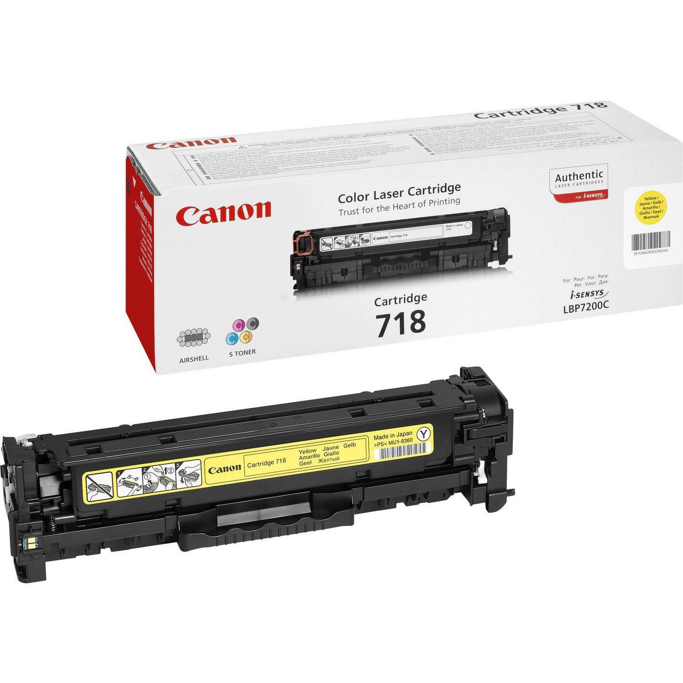 Canon 2659B002AA Toner Yellow