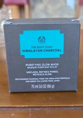 The Body Shop Himalayan Charcoal Purifying Glow Mask 3oz New In Box