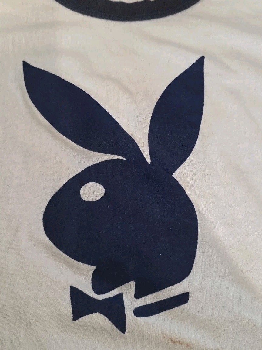 Vintage Playboy Single Stitch T Shirt Ringer 70s 80s | eBay