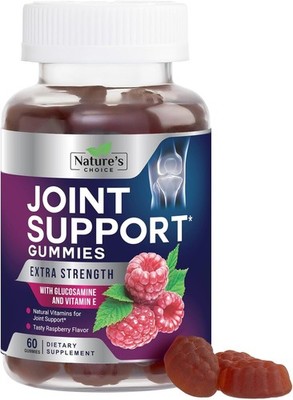Joint Support Gummies - Extra Strength Glucosamine Gummy Supplement with Vitamin