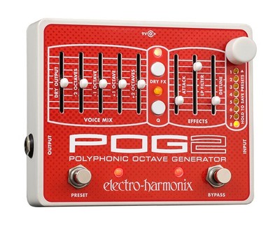 Electro-Harmonix POG2 Polyphonic Octave Generator Pedal - Open Box