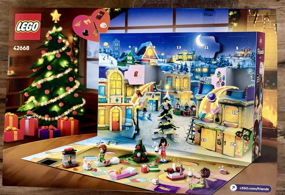 Lego Friends Advent Calendar (42668) New In Box 24 Gifts Christmas 237 pcs - Image 2 of 4