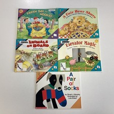 Math Start 1st 2nd 3rd Grade Level 1, 2, 3 Children's 5 Picture Book Lot