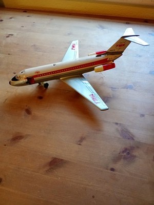 Vintage Douglas DC-9 Battery Powered Taiwan Jet Plane Untested As Seen