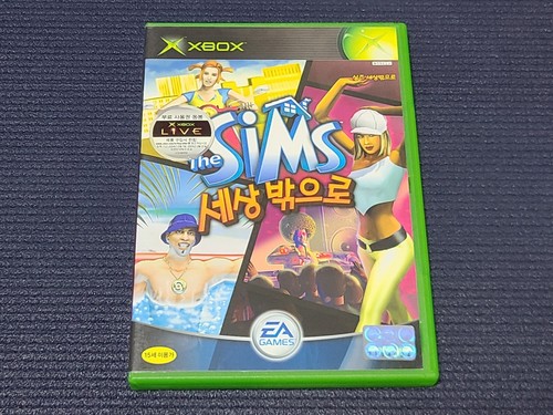 Microsoft XBOX The SIMS Bustin' Out Retro Game Korean Version for MS Console - Picture 1 of 6
