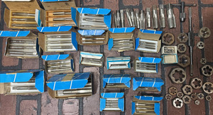 TRW Greenfield Machinist Tap & Die Huge Lot all USA made Vintage 91 Pieces