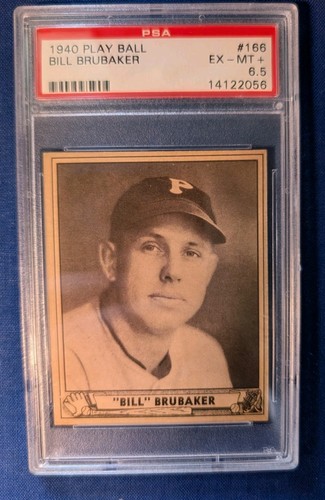 1940 Bill Brubaker #166