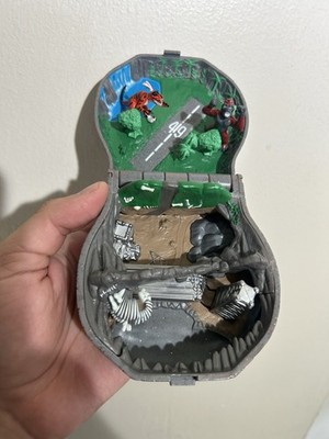 Vintage Playmates Primal Rage Chaos Compact Playset 1997 Mighty Max RARE GAME