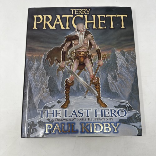 The Last Hero by Terry Pratchett / Illustrated by Paul Kidby / 1st Edition 2001