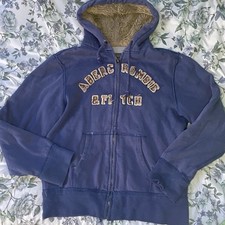 Vintage Y2K Abercrombie  Fitch Fur Hoodie Coquette Fairycore Etc.