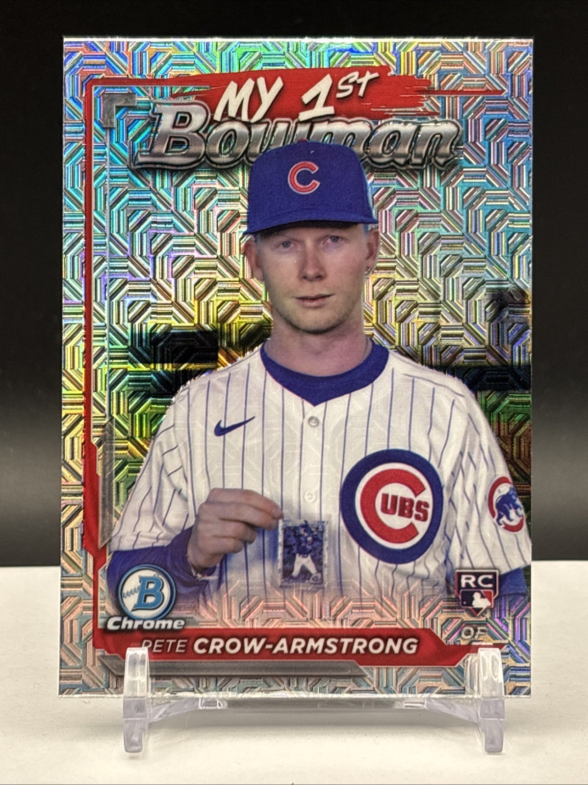 2024 Bowman Chrome - Pete Crow-Armstrong - My 1st Bowman Mojo (RC) Insert - Cubs
