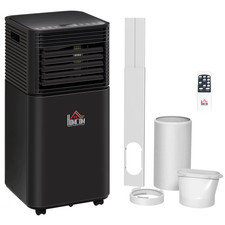HOMCOM 5000BTU Portable Air Conditioner 4 Mode LED Timer AC Home Office