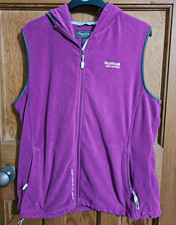 Regatta Xert Performance Hooded Full Zip Sleeveless Fleece Waistcoat hot pink 16