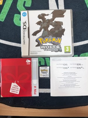 Pokémon Weiße Version Nintendo DS mit Booklets und Original Hülle