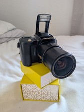 Olympus IS-10 Super DLX 28-110mm Lens 35mm Camera Point  Shoot - BATTERY TESTED