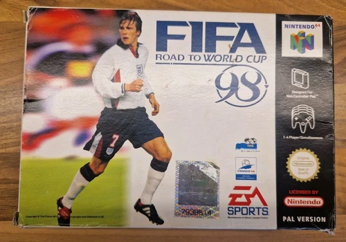 FIFA Road to World Cup 98 Nintendo 64 N64 PAL