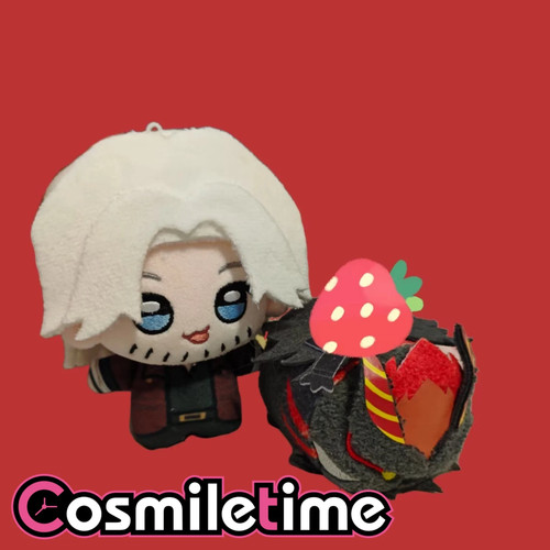 Devil May Cry Dante 10cm Plush Doll Stuffed Pillow Dress Up Toy Anime Cosplay YZ - Picture 5 of 6