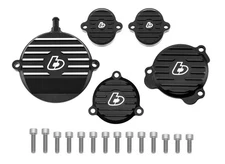 TB Parts Black Dress Up Kit With Titanium Hardware - Kawasaki KLX140