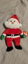 Ty Beanie Baby Santa 1998 Plush Toy Great Condition with tags.