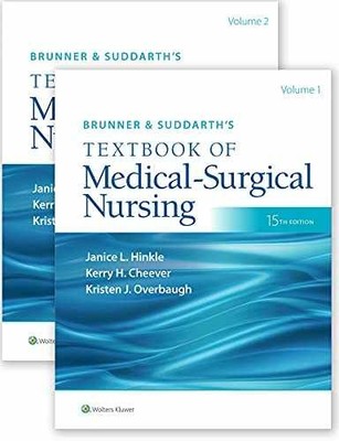 Brunner & Suddarth's Textbook of - Hardcover, by Hinkle PhD RN - Very Good